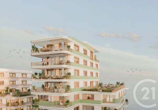 Appartement T4 à vendre - 4 pièces - 114.71 m2 - DUNKERQUE - 59 - NORD-PAS-DE-CALAIS - Century 21 Contact Immobilier