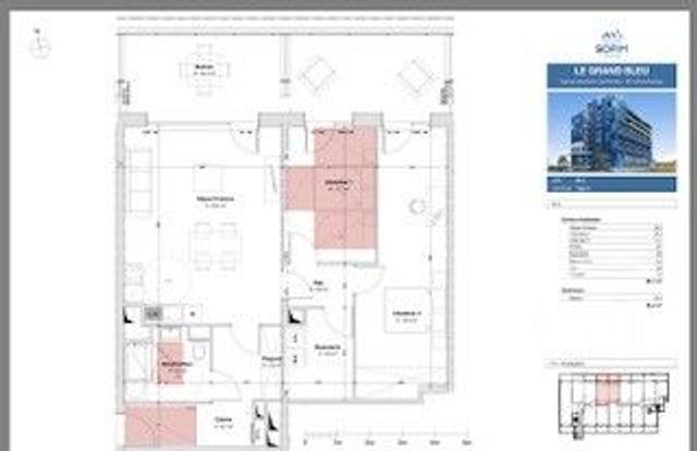 Appartement F3 à vendre - 3 pièces - 85.1 m2 - DUNKERQUE - 59 - NORD-PAS-DE-CALAIS - Century 21 Contact Immobilier