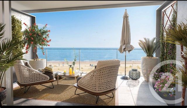 Appartement F3 à vendre - 4 pièces - 92.4 m2 - DUNKERQUE - 59 - NORD-PAS-DE-CALAIS - Century 21 Contact Immobilier